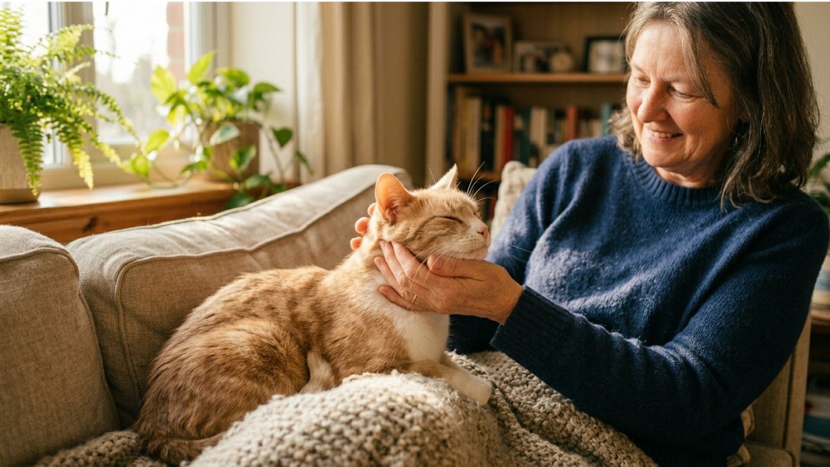 Quais são os sinais de que um gato escolheu sua pessoa favorita?
