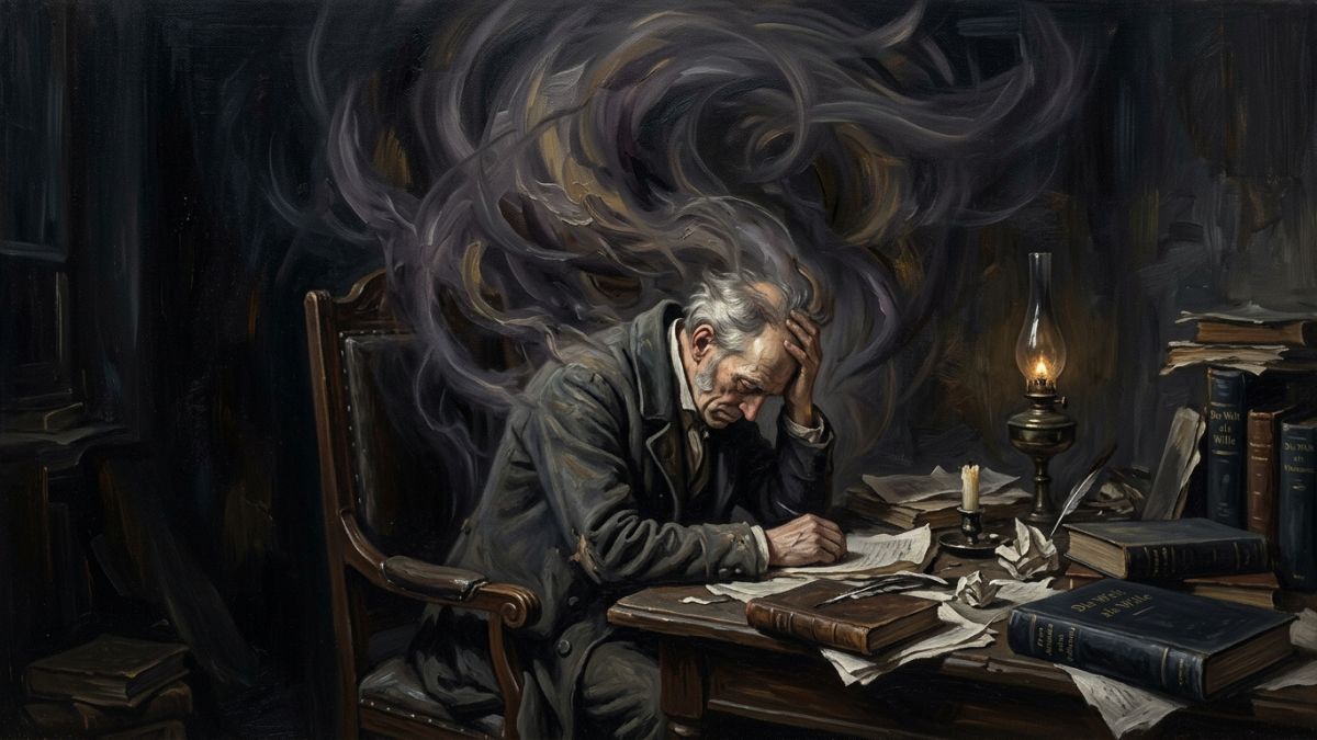 Como Schopenhauer explica o cansaço mental que nos consome